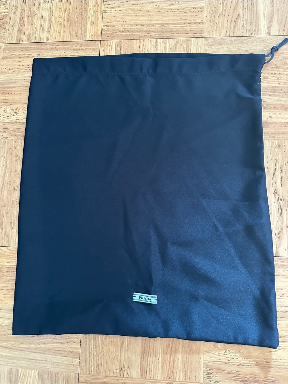 Prada Black Drawstring Protective Pouch